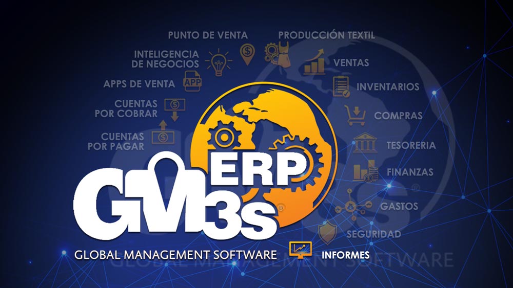 Módulo Informes de GM3s Software ERP