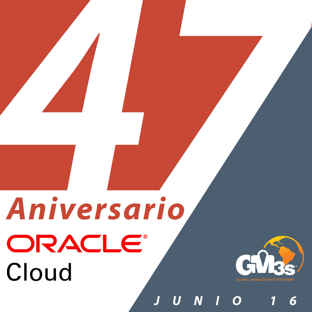 Festejamos a Oracle, nuestro socio tecnológico en la Nube, por su 47 aniversario Festejamos a Oracle, nuestro socio tecnológico en la Nube, por su 47 aniversario