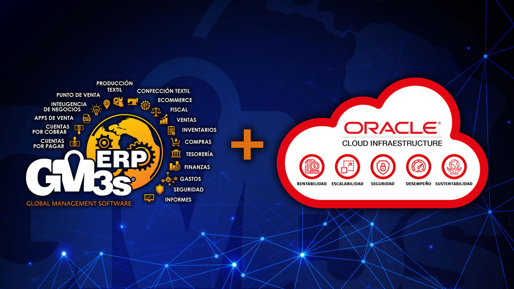 Descubre los 5 grandes rubros de la infraestructura de Oracle Cloud, socio estratégico de GM3s Software