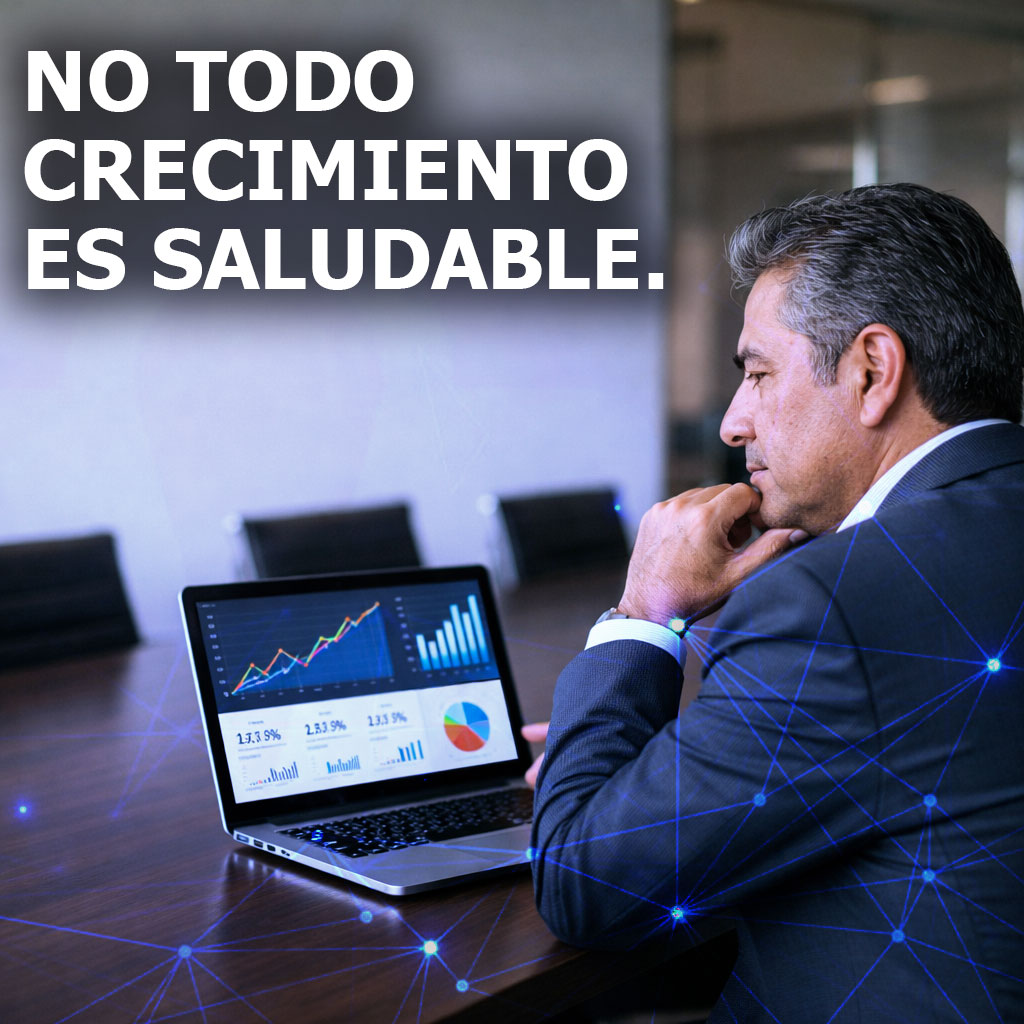 Crecimiento sin control en empresas: el riesgo oculto del crecimiento empresarial 📉